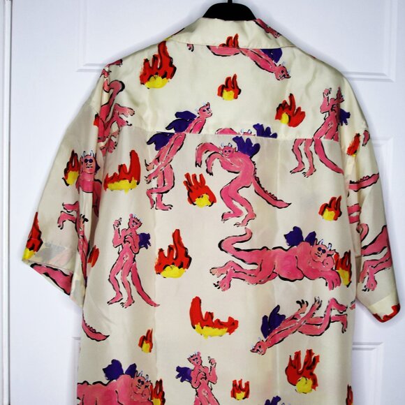 BNWT SS23 MARNI x FLAMINIA VERONESI DEVIL SHIRT 50 - Picture 3 of 11